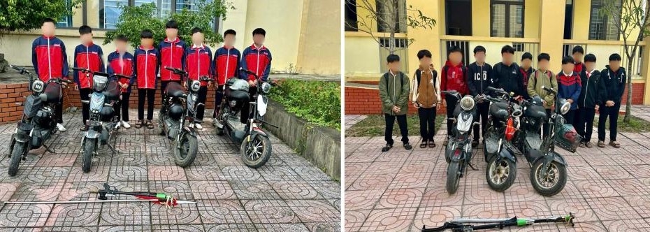Ngăn chặn 2 nhóm học sinh dùng côn nhị khúc để giải quyết mâu thuẫn
